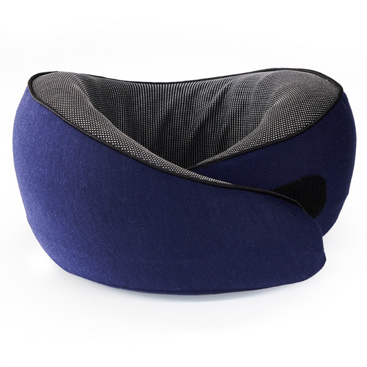 Memory Foam Travel Neck Pillow + Storage Bag