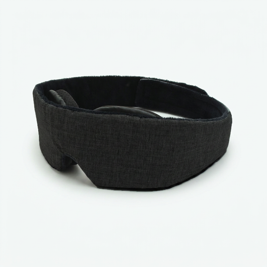 3D Sleep Mask — Contoured Travel Eye Mask for Total Darkness